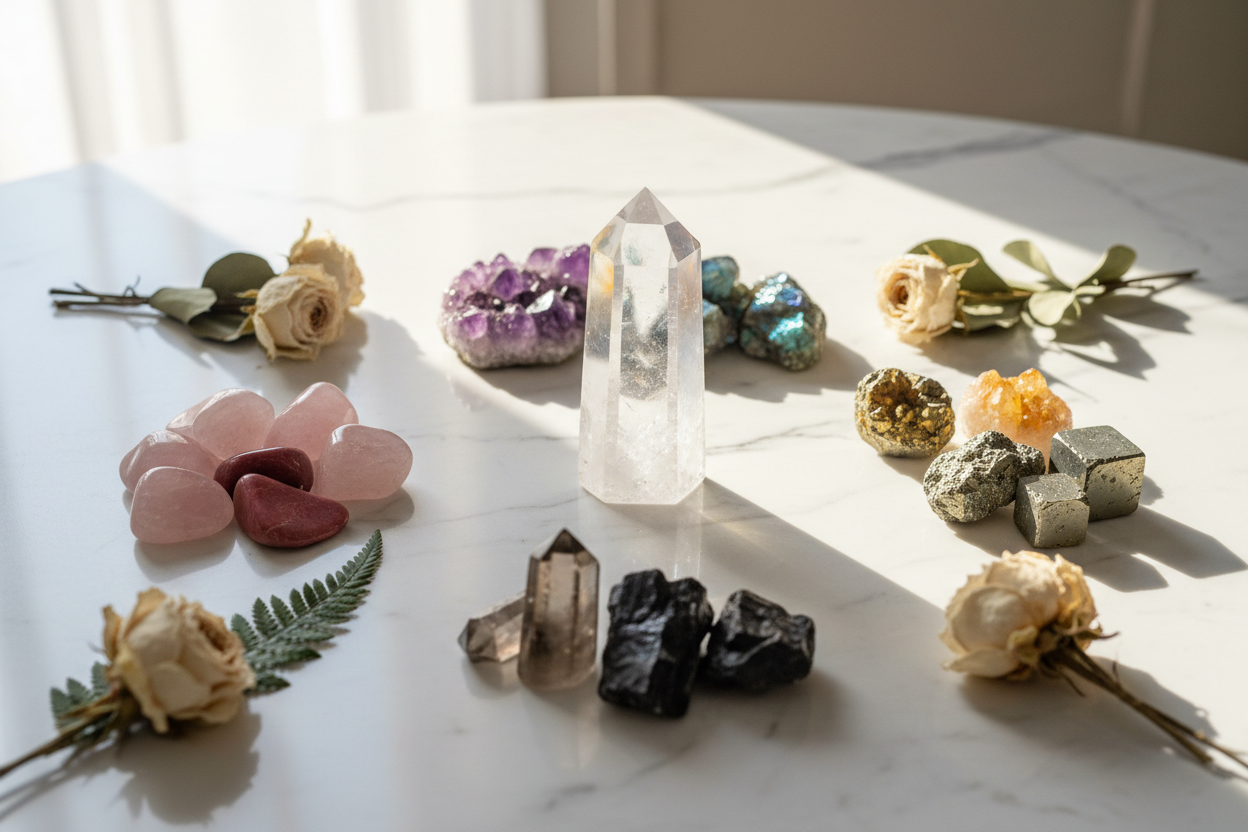 Crystal Combinations: Which Stones Work Best Together