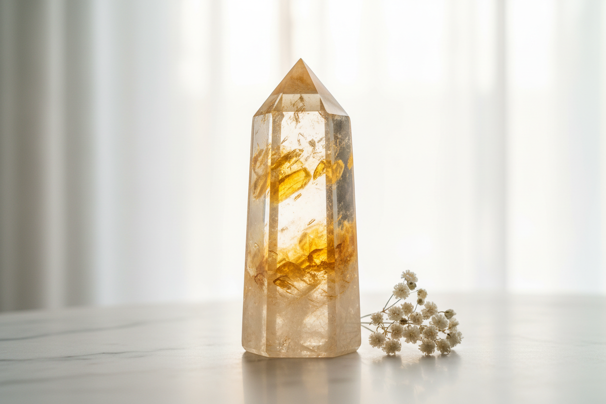 Golden Healer Quartz Meaning, Properties & Uses