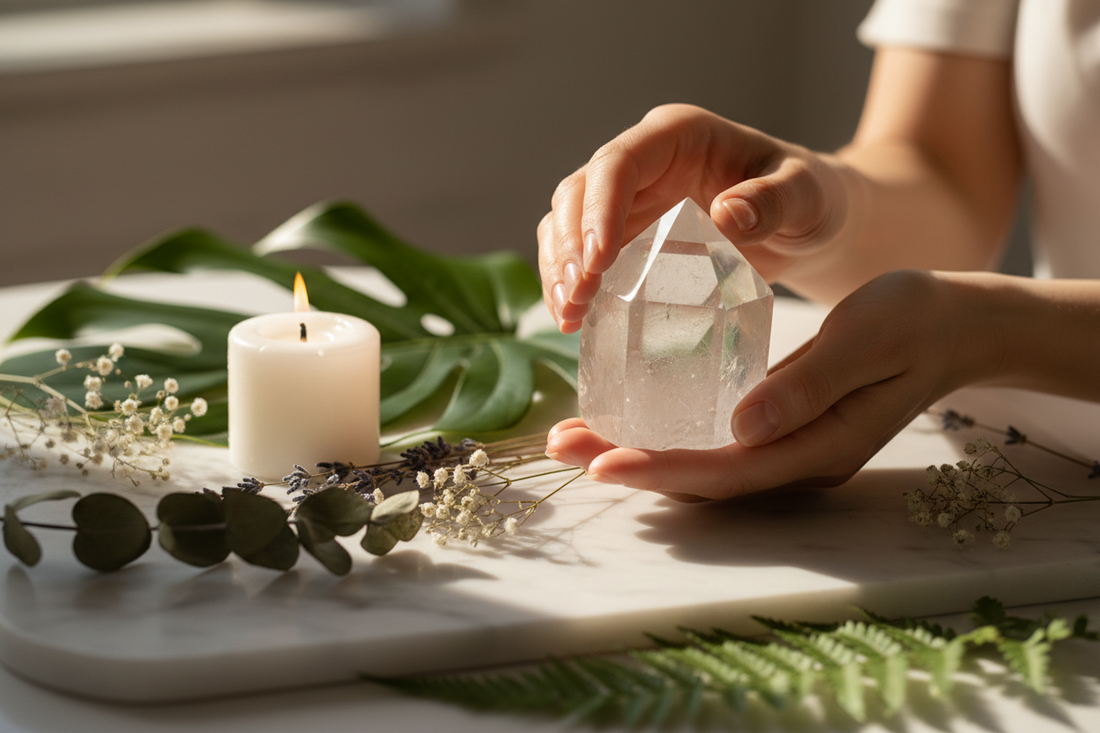 How to Program a Crystal with Your Intention