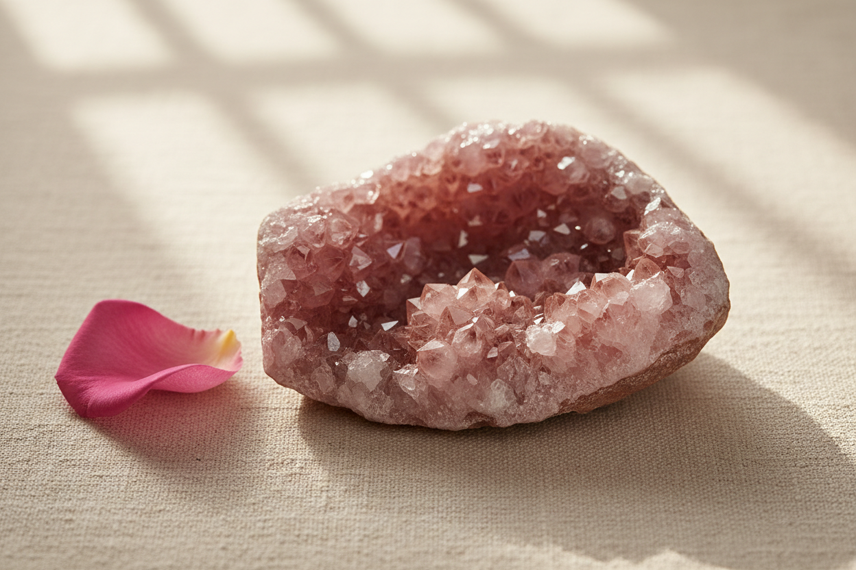 Pink Amethyst Meaning, Properties & Uses