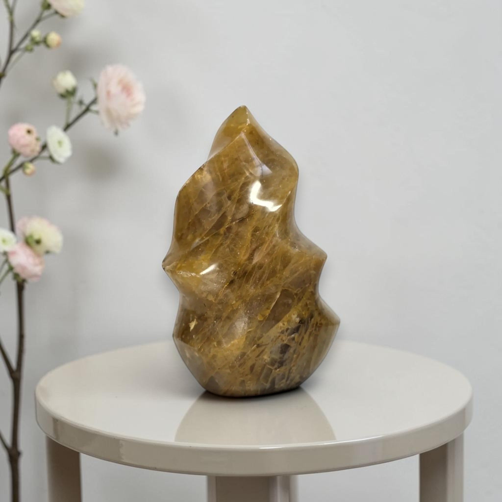 Golden Healer Crystal Flame