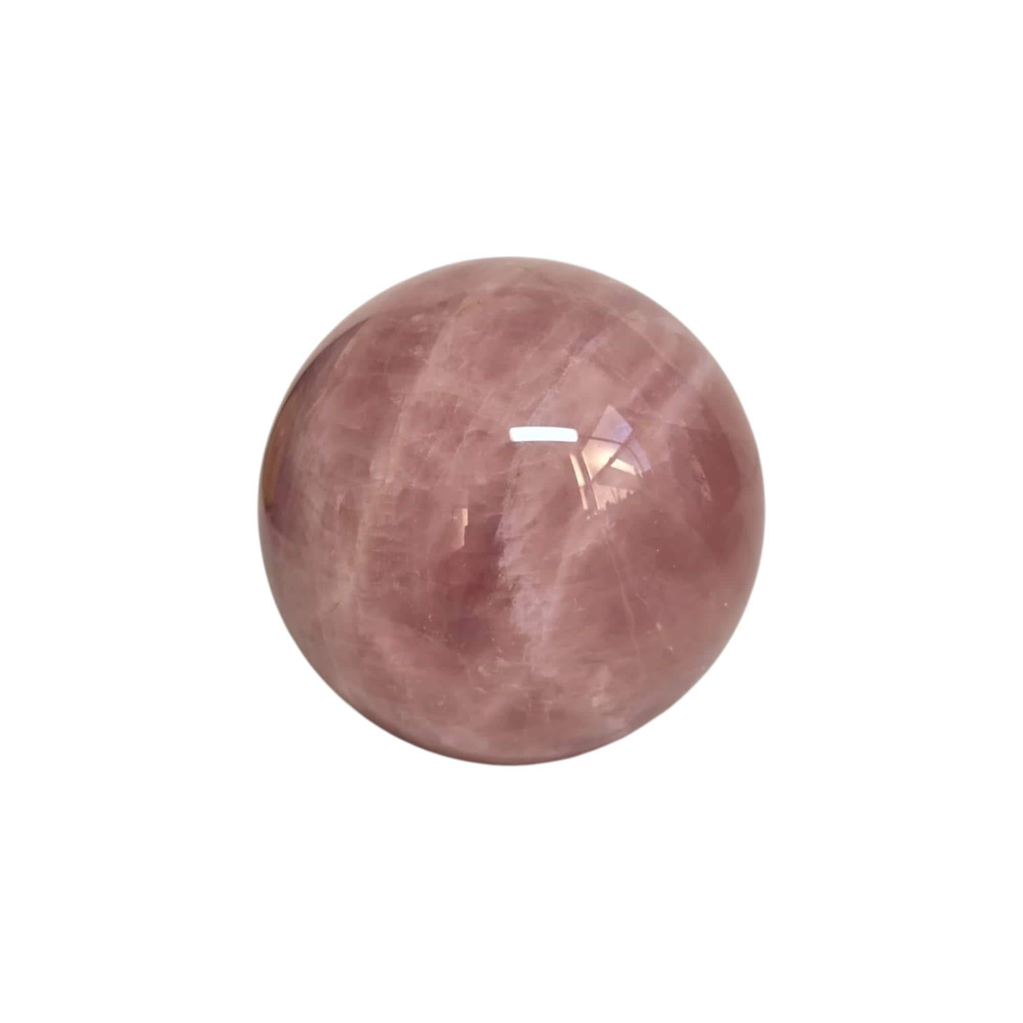Madagascar Rose Quartz Sphere 73mm