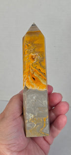 Bumblebee Jasper Crystal Tower
