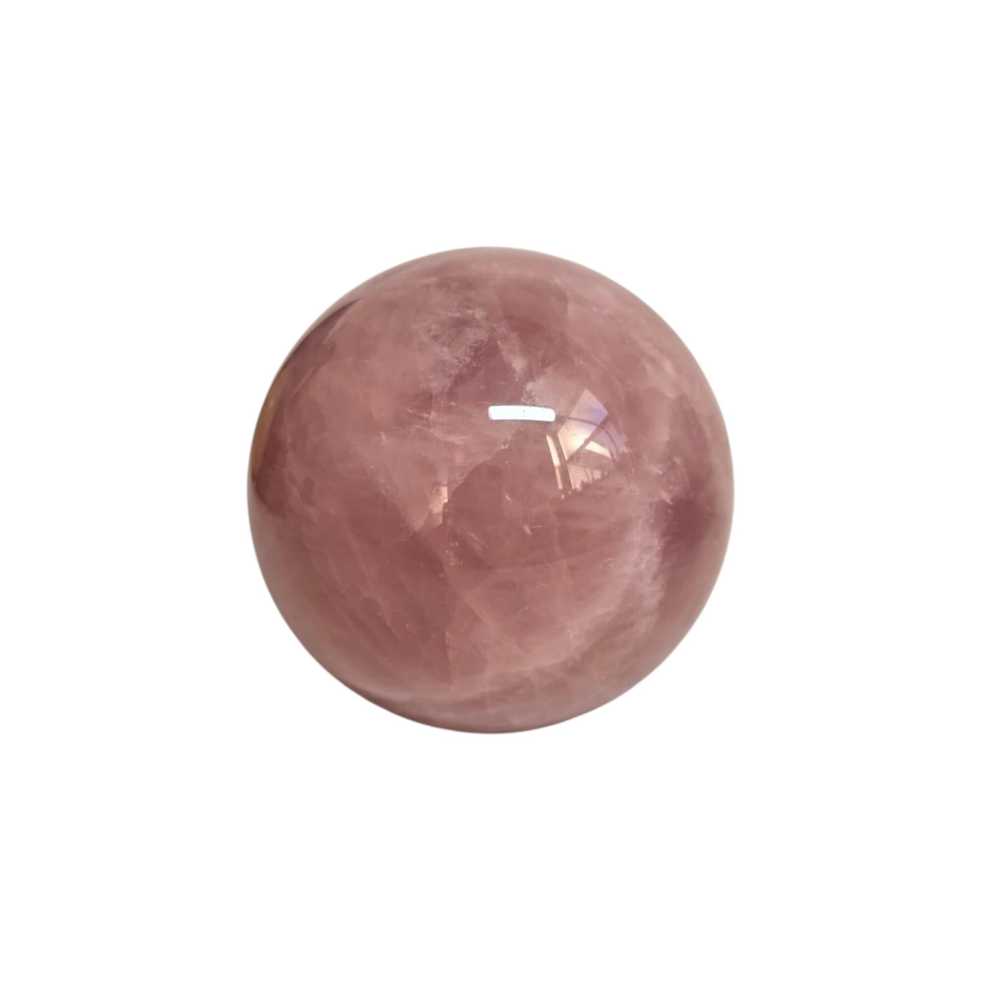Madagascar Rose Quartz Sphere 73mm