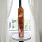 Fire Quartz tower front window light