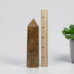 Golden Healer Quartz tower size measurement detail