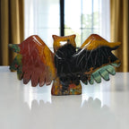 Ocean Jasper Owl Carving