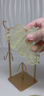 Citrine Rain Cloud Crystal Sculpture