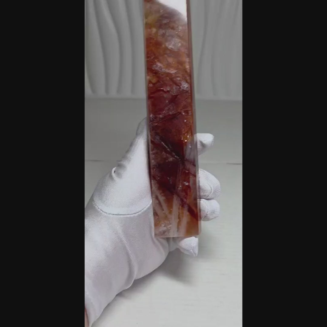 Fire Quartz Large Tower