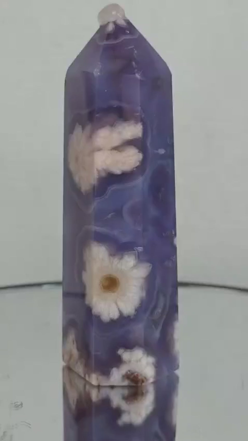 blue flower agate video