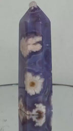blue flower agate video