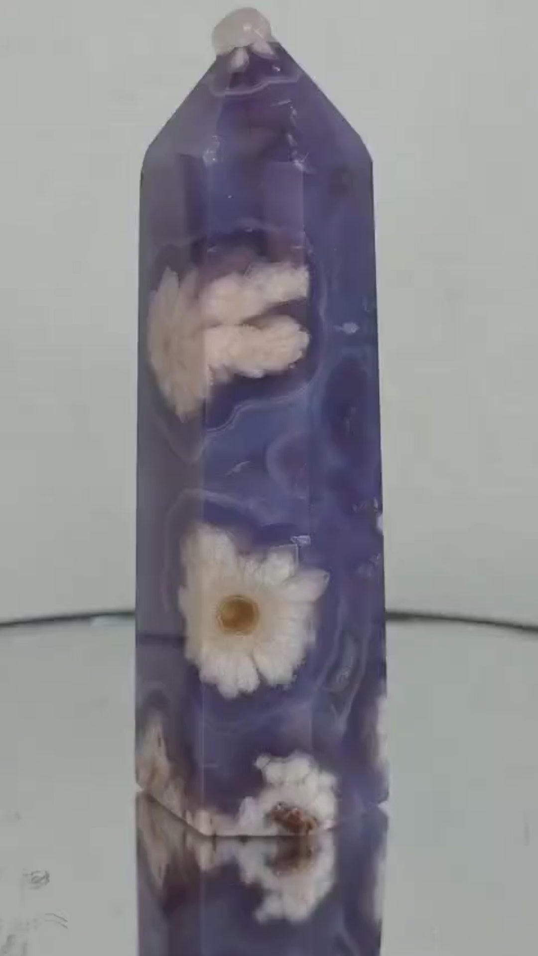 blue flower agate video